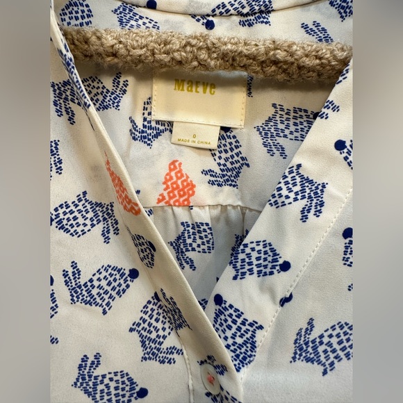 Maeve by Anthropologie blouse Size 0 - Picture 4 of 4